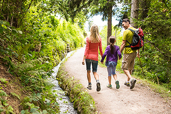 Wandern mit Kindern in Obertall